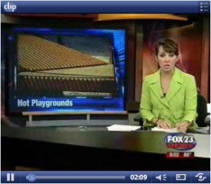 Hot playground dangers video link
